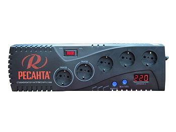 Стабилизатор напряжения однофазный цифровой С1500 Ресанта в Иркутске