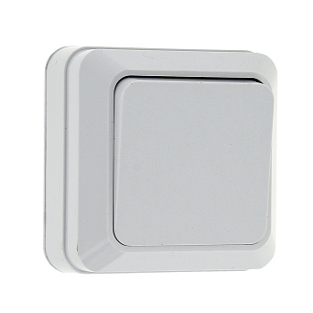 Рим Выключатель 1-клавишный 10А белый EKF в Иркутске