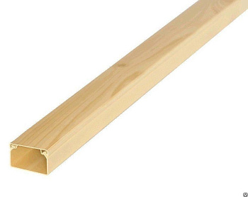 Кабель-канал двойной замок 12х12х2000 сосна в Иркутске