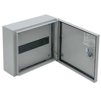 Корпус металлический ЩРН 12 мод. 265х310х120 с замком IP54 EKF Proxima в Иркутске