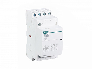 Модульный контактор МК-103 4НО 25А 230В DEKraft в Иркутске
