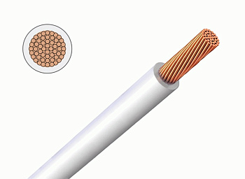 Провод ПуГВ нг(А)-LS 1х10 белый ГОСТ в Иркутске