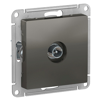 Розетка телевизионная оконечная 1 DB AtlasDesign сталь в Иркутске