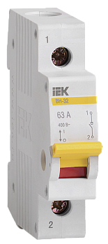 Выключатель нагрузки (мини-рубильник) ВН-32 1Р 63А IEK в Иркутске