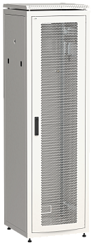 ITK Шкаф сетевой 19" LINEA N 47U 600х800 мм перфорированная передняя дверь серый в Иркутске
