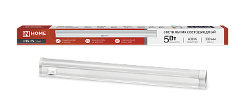 Светильник светодиодный СПБ-Т5 5Вт 230В 4000К 450Лм 300мм IN HOME в Иркутске