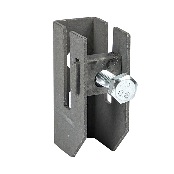 Держатель для полосы толщиной до 8мм с фиксирующим болтом, HZ EKF PROxima в Иркутске