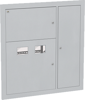 Щит металлический двухквартирный ЩЭ-2-1 36 УХЛ3 960х1000х140 IP31 IEK в Иркутске