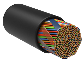 ITK Витая пара U/UTP кат.5E 25х2х24AWG LDPE черный (305м) в Иркутске