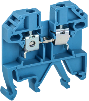 Клемма винтовая КВИ-2,5мм2 синяя IEK в Иркутске