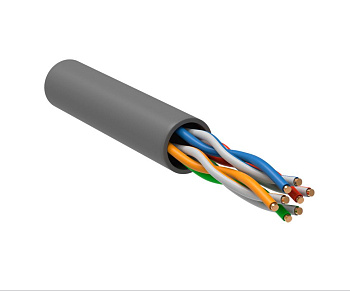 Витая пара U/UTP 5E 4х2х24AWG PVC серый (305м) ITK РФ/Т в Иркутске