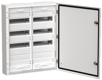 TITAN 5 Корпус металлический ЩРн-96 (2х48) 710х570х140 IP54 белый IEK в Иркутске