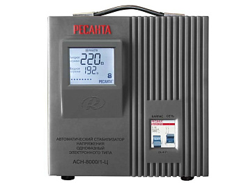 Стабилизатор напряжения однофазный электронный ACH-8000/1-Ц Ресанта в Иркутске