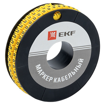 Маркер кабельный 4,0 мм2 "B" (500 шт.) (ЕС-2) EKF PROxima в Иркутске
