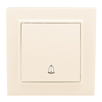 Минск Кнопка звонка СП, 10А, бежевый EKF в Иркутске