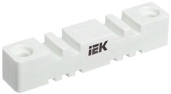 Изолятор шинный плоский ИШП 2P для шин 5 и 10 мм 180 мм IEK в Иркутске