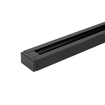 Шинопровод RB1000-BL однофазный подвесной и накладной с вводом питания 1000x33х18мм черный IN HOME в Иркутске