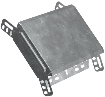 Поворот на 45 град. вертикальный внешний 50х150 IEK в Иркутске