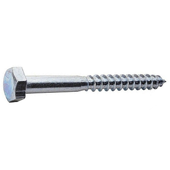 Шуруп "Глухарь" шестигранная головка, цинк 8х60 в Иркутске