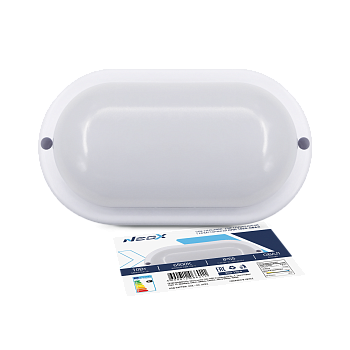 Светильник светодиодный герметичный СПП 1065-ОВАЛ 10Вт 6500К 900Лм IP65 160х88мм NEOX в Иркутске