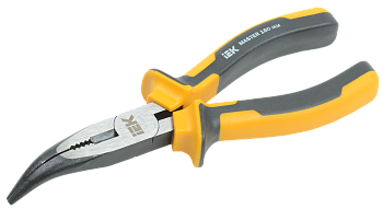 Тонкогубцы изогнутые Master 160мм IEK в Иркутске