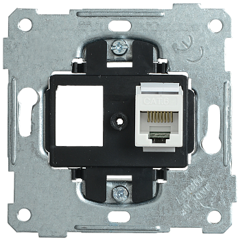РК11-1-Б Розетка компьютерная RJ45 Cat6 BOLERO IEK в Иркутске