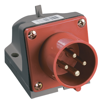 Вилка 514 стационарная 3Р+РЕ 16А 380В IP44 IEK в Иркутске