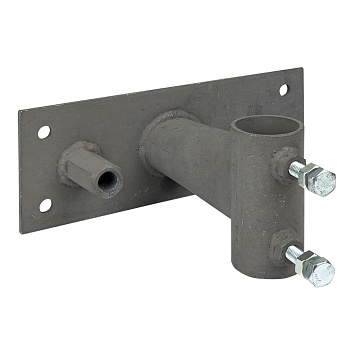 Держатель мачты молниеприемника к стене, D=40мм, вынос 100мм с гайкой EKF PROxima в Иркутске