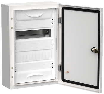 TITAN 5 Корпус металлический ЩРн-24 (1х24) 460х310х140 IP54 белый IEK в Иркутске