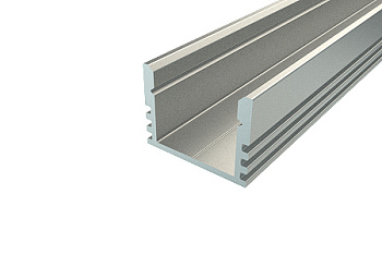 Профиль накладной алюминиевый 1612-2 2 м REXANT в Иркутске