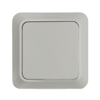 Выключатель одноклавишный BOLLETO белый накладной 7021 IN HOME в Иркутске