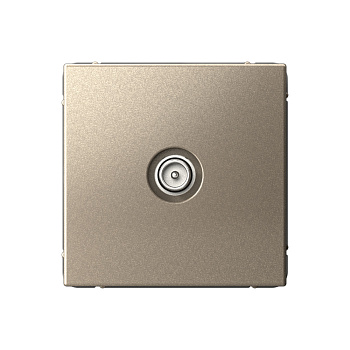 ARTGALLERY TV РОЗЕТКА проходная 4DB, механизм, ШАМПАНЬ в Иркутске