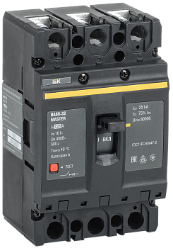 Автоматический выключатель IEK ВА88-32 3P 125А 25кА в Иркутске