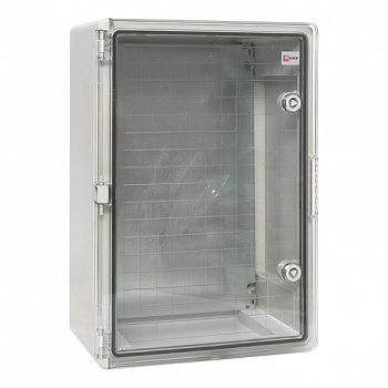 Щит пластиковый с монтажной платой прозрачная дверь 500х350х190 мм IP65 EKF PROxima в Иркутске