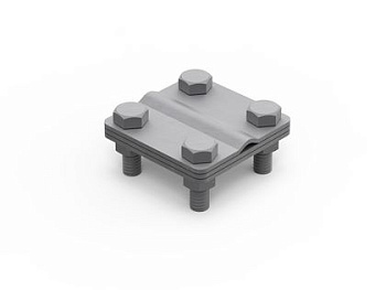 Соединитель пруток - полоса, 57х57 мм DKC в Иркутске