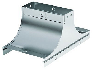 Крышка-ответвитель TS осн.300 H100 в комплекте с крепежными элементами и соединительными пластинами, необходимыми для монтажа DKC в Иркутске