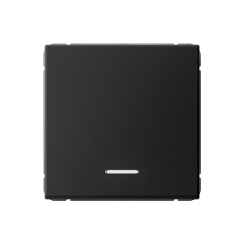 ARTGALLERY 1-клавишный ВЫКЛЮЧАТЕЛЬ с подсветкой, сх.1а, 10АХ, механизм, КАРБОН в Иркутске