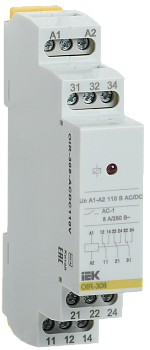 Реле промежуточное OIR 3 контакта 8А 110В AC/DC IEK в Иркутске