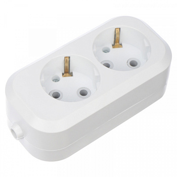 Колодка 2 гнезда с заземлением REXANT в Иркутске