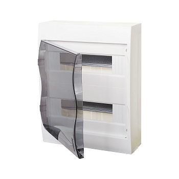 Щит распределительный навесной пластиковый с прозрачной дверью City9 24 мод. 326х256х96 IP40 SE в Иркутске