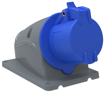 Розетка стационарная MAGNUM IEK ССИ-113 16А-6ч/200-250В 2Р+РЕ IP44 в Иркутске