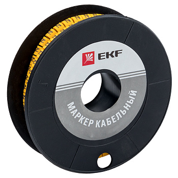Маркер кабельный 1,5 мм2 "4" (1000 шт.) (ЕС-0) EKF PROxima в Иркутске