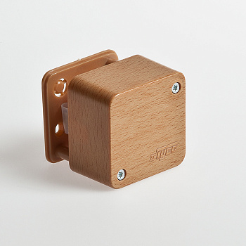 Коробка распределительная для кабель-канала 55х55х32мм бук в Иркутске