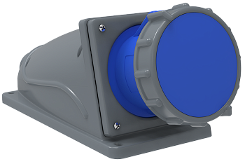 Розетка стационарная ССИ-133 63А-6ч/200-250В 2Р+РЕ IP67 MAGNUM IEK в Иркутске