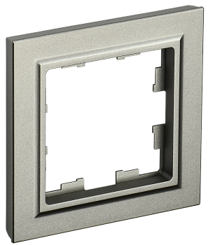 Рамка одинарная BRITE IEK шампань в Иркутске