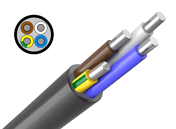 Кабель АВВГ 4х35 в Иркутске