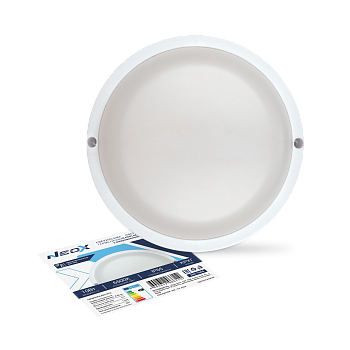 Светильник светодиодный герметичный СПП МД-1065-КРУГ 10Вт 6500К 900Лм с микроволн датчиком IP65 140мм NEOX в Иркутске