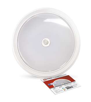 Светильник светодиодный СПБ-2Д-КРУГ 20Вт 230В 4000К 1400Лм 250мм с настраиваемым датчиком белый IN HOME в Иркутске