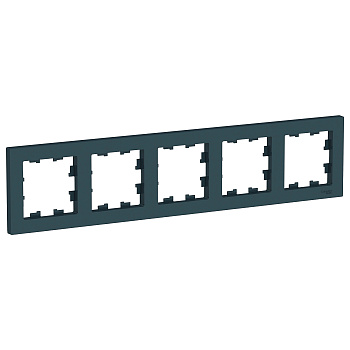 Рамка пятиместная AtlasDesign SE изумруд в Иркутске