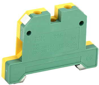 Зажим наборный IEK ЗНИ-6PEN 6мм2 (JXB-земля) в Иркутске